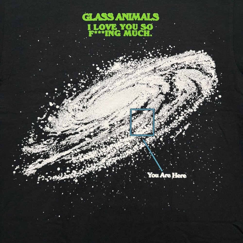 Glass Animal I Love You So F***ing Much Indie Rock Band T-Shirt Size Medium - Picture 2 of 4